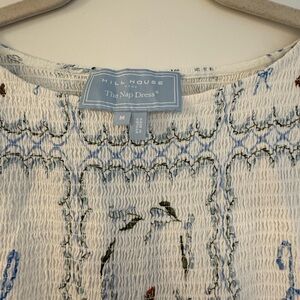 Hill House Cosmina Nap Dress in floral patchwork print